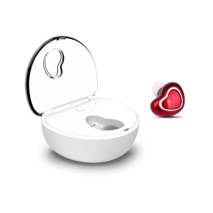 X7 Bluetooth 4.1 Mini Invisible Wireless Sports Bluetooth Earphone with Charging Box (Red) - Bluetooth Earphone by PMC TechLife | Online Shopping South Africa | PMC TechLife