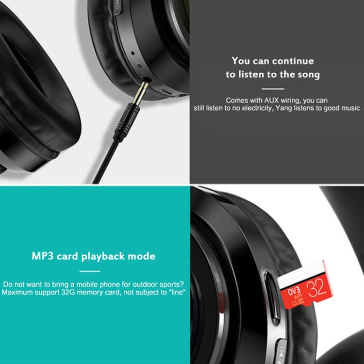 B39 Wireless Bluetooth V5.0 Headset (Black) - Headset & Headphone by PMC TechLife | Online Shopping South Africa | PMC TechLife