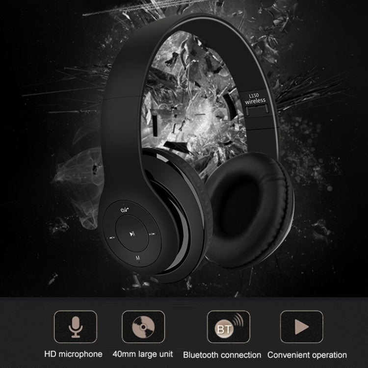 L150 Wireless Bluetooth V5.0 Headset (Grey) - Headset & Headphone by PMC TechLife | Online Shopping South Africa | PMC TechLife
