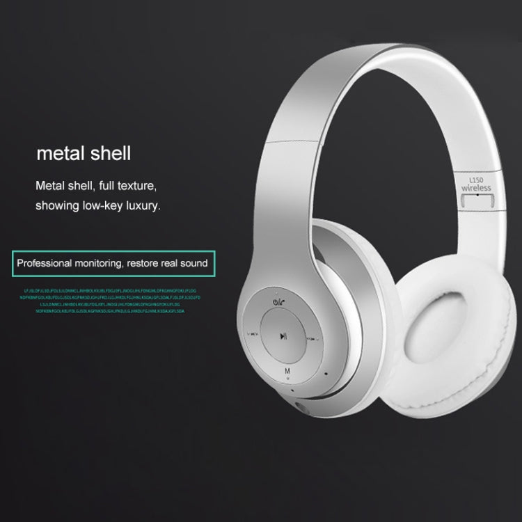 L150 Wireless Bluetooth V5.0 Headset (Silver) - Headset & Headphone by PMC TechLife | Online Shopping South Africa | PMC TechLife