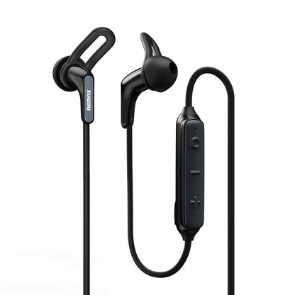 REMAX RB-S27 Sports Music Bluetooth V5.0 Wireless Earphone, Support Hands-free (Black) - Neck-mounted Earphone by REMAX | Online Shopping South Africa | PMC Jewellery