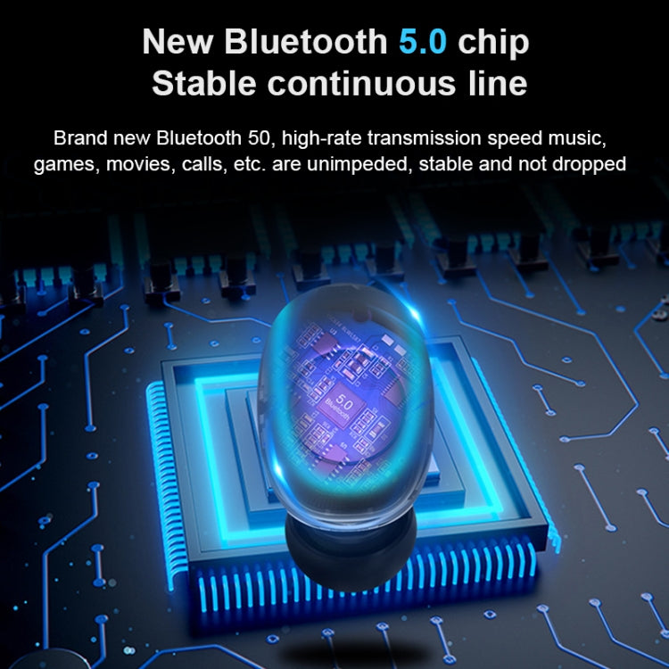 S11 TWS Touch Bluetooth Earphone with Magnetic Charging Box, Support Three-screen LED Power Display - TWS Earphone by PMC TechLife | Online Shopping South Africa | PMC TechLife
