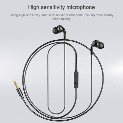 awei PC-6 Mini Stereo In-ear Wired Headset with Microphone - In Ear Wired Earphone by awei | Online Shopping South Africa | PMC Jewellery
