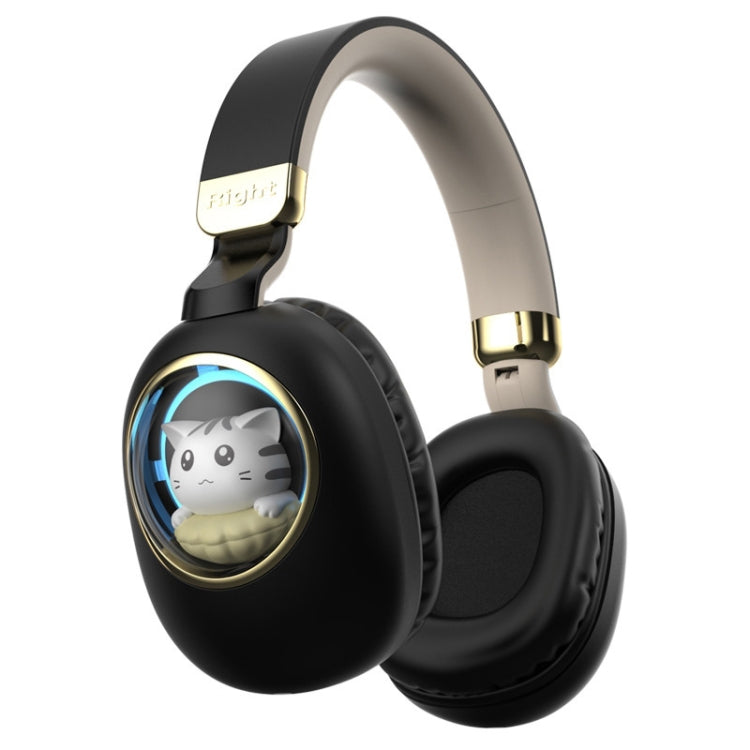 B4 RGB Cartoon Stereo Headset Wireless Bluetooth Headphones (Black) - Headset & Headphone by PMC Jewellery | Online Shopping South Africa | PMC Jewellery