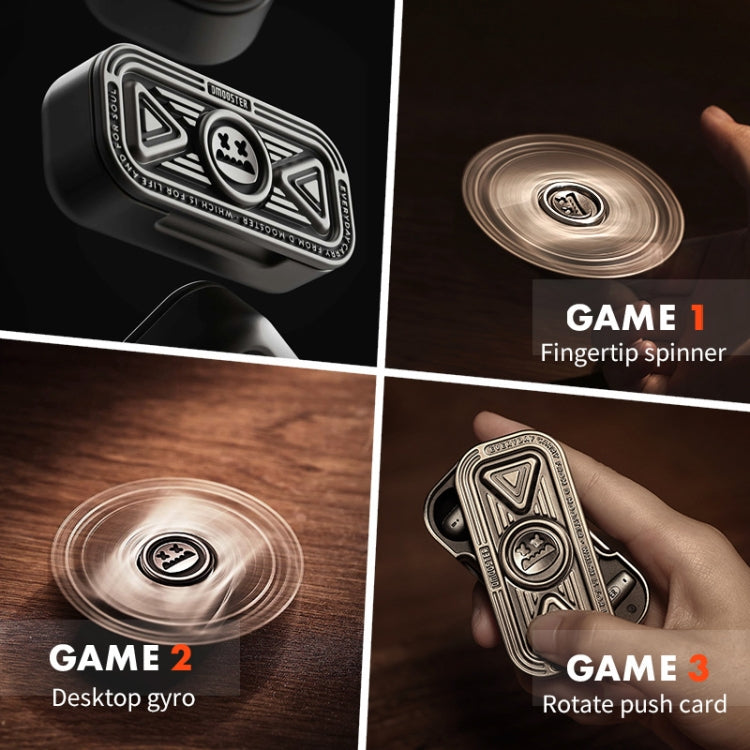 D MOOSTER D15 IPX4 Wireless Bluetooth 5.3 Earphone Fingertip Spinner (Bronze) - free shipping - PMC TechLife - Order now!