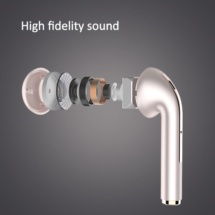 J18 Bluetooth 5.0 TWS Wireless Binaural Bluetooth Earphone with Charging Box(Black) - TWS Earphone by PMC TechLife | Online Shopping South Africa | PMC TechLife