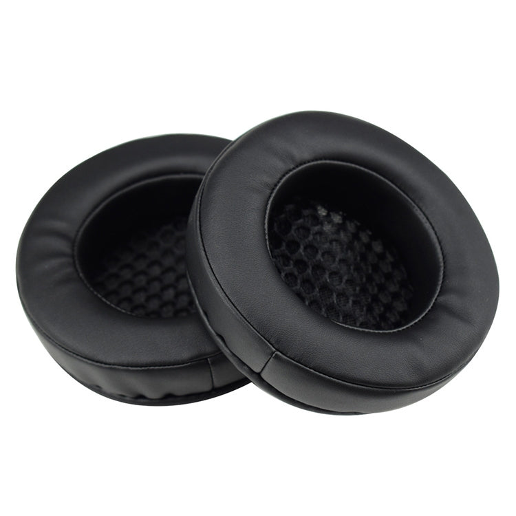 2 PCS For XIBERIA V2 / V5 / X10 / X12 Thicken Headphone Cushion Sponge Cover Earmuffs Replacement Earpads(Black) - Earmuff & Pad by PMC Jewellery | Online Shopping South Africa | PMC Jewellery