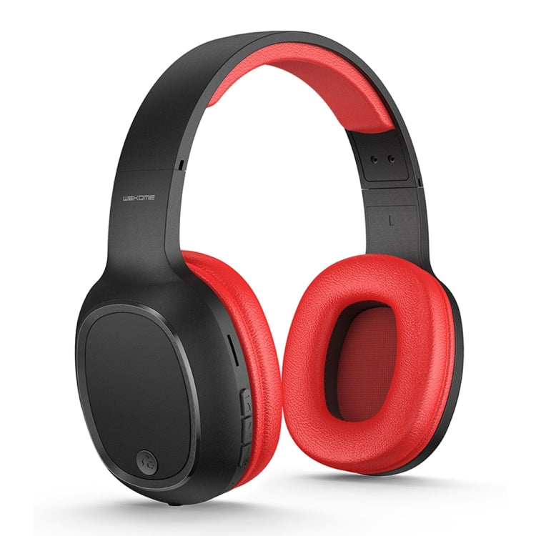 WK M8 Bluetooth 5.0 Fashion Design Music Bluetooth Headphone, Support TF Card (Red) - Headset & Headphone by WK | Online Shopping South Africa | PMC Jewellery