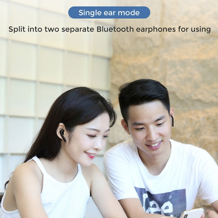 JOYROOM JR-T03S Bluetooth 5.0 Binaural TWS Bluetooth Headset (White) - TWS Earphone by JOYROOM | Online Shopping South Africa | PMC Jewellery