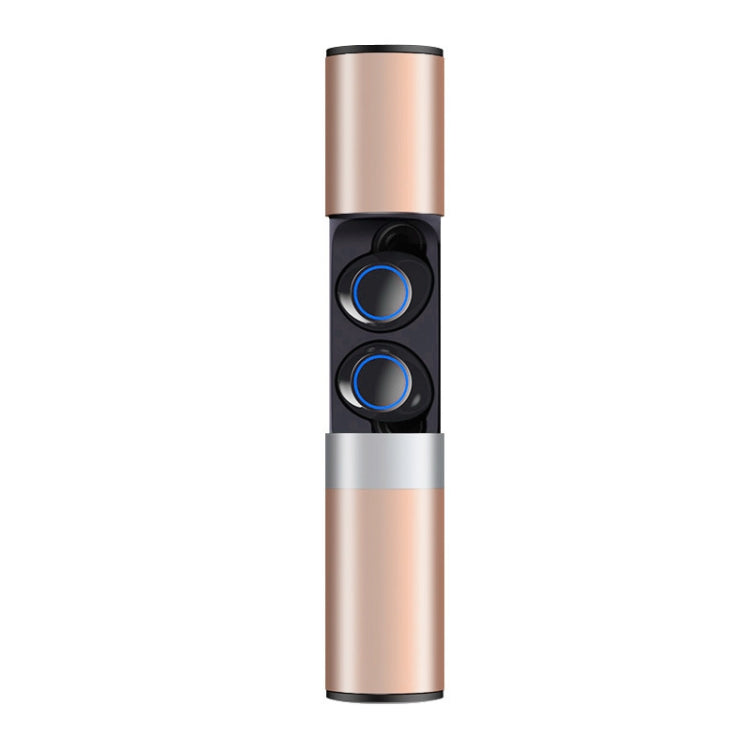 Drawer Type S2 Ear-in TWS Bluetooth V5.0 Wireless Earphones(Gold) - TWS Earphone by PMC TechLife | Online Shopping South Africa | PMC TechLife