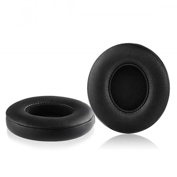 1 Pair Soft Sponge Earmuff Headphone Jacket for Beats Solo 2.0 / 3.0, Bluetooth Version(Black) - Earmuff & Pad by PMC TechLife | Online Shopping South Africa | PMC TechLife