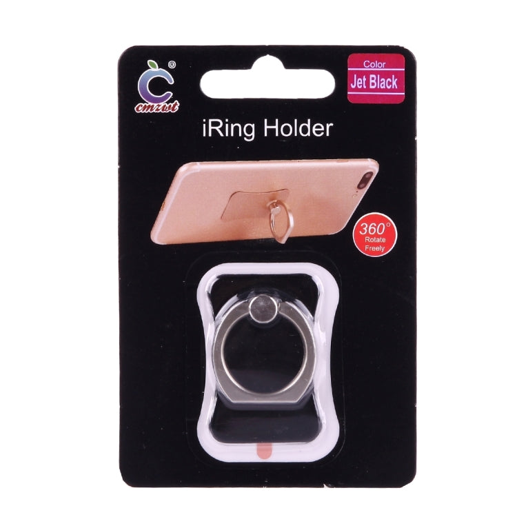 Universal 360 Degree Rotation Ring Phone Holder Stand(Black) - Ring Holder by PMC TechLife | Online Shopping South Africa | PMC TechLife | Buy Now Pay Later Mobicred