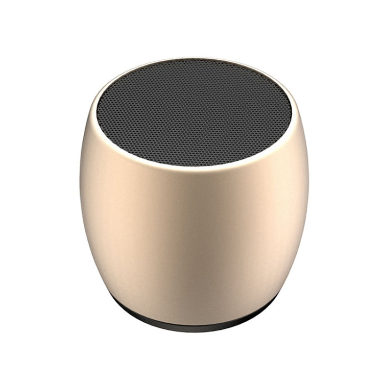 SARDiNE F1 Aluminium Alloy Stereo Wireless Bluetooth Speaker with Charging Dock, Support Hands-free(Gold) - Mini Speaker by SARDiNE | Online Shopping South Africa | PMC Jewellery