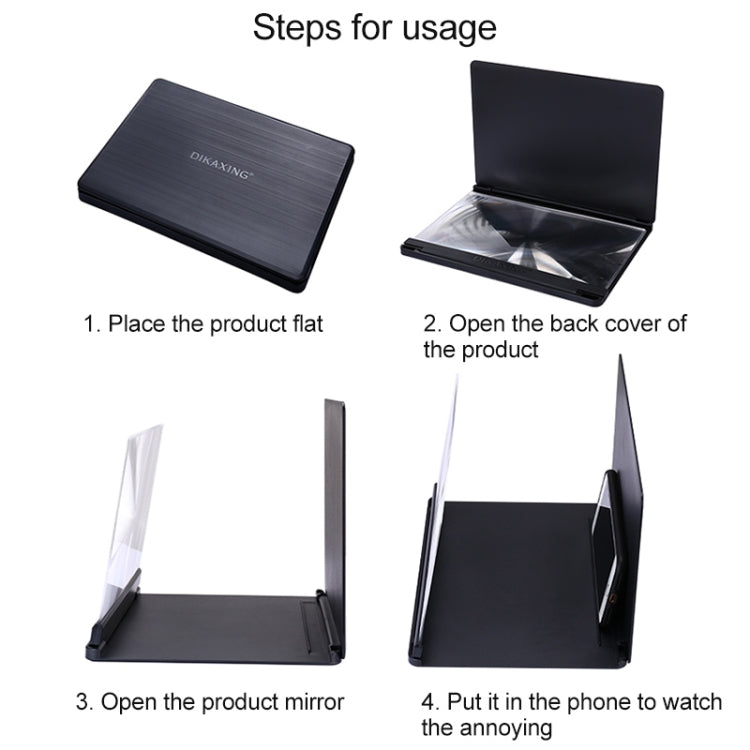 9X Ultra-thin Mobile Phone Eye Protection Screen Magnifier (White) - Screen Magnifier by PMC TechLife | Online Shopping South Africa | PMC TechLife