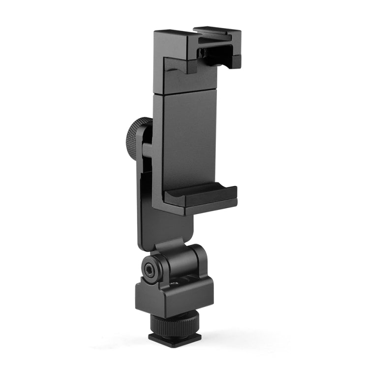 YELANGU PC10 360 Degree Rotating Horizontal Vertical Shooting Phone Clamp Holder Bracket (Black) - Desktop Holder by YELANGU | Online Shopping South Africa | PMC Jewellery | Buy Now Pay Later Mobicred