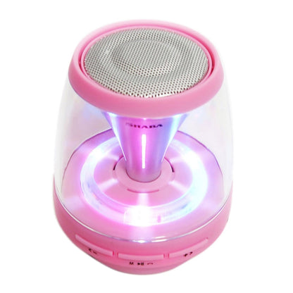 SHABA VS-18 Bluetooth 4.2 Multi-function Portable Small Magic Lamp Colorful Wireless Bluetooth Speaker (Pink) - Mini Speaker by PMC Jewellery | Online Shopping South Africa | PMC Jewellery