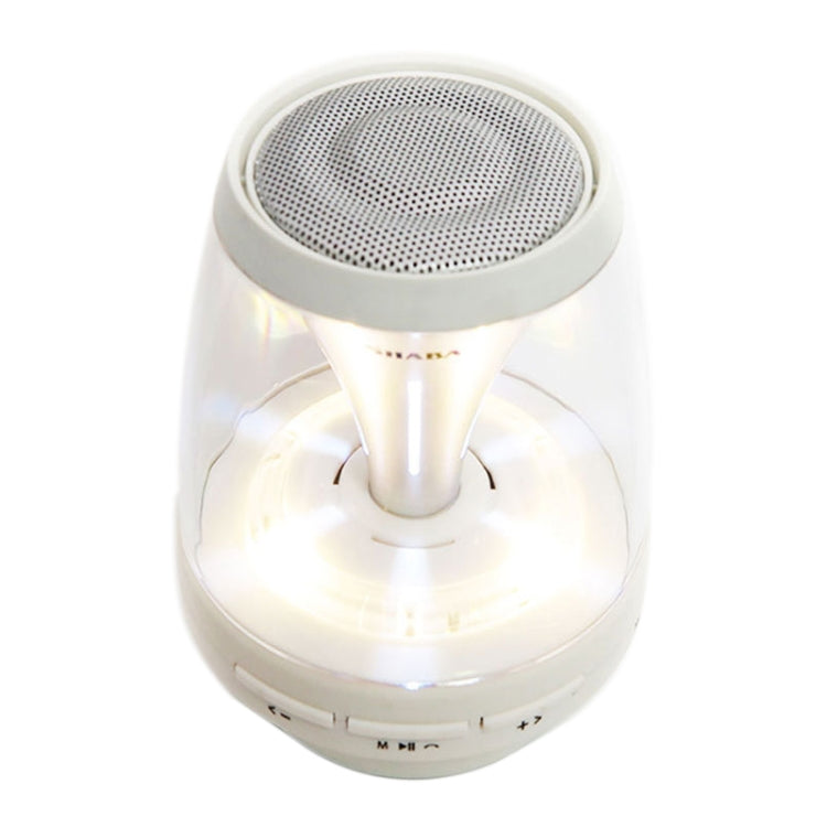 SHABA VS-18 Bluetooth 4.2 Multi-function Portable Small Magic Lamp Colorful Wireless Bluetooth Speaker (White) - Mini Speaker by PMC TechLife | Online Shopping South Africa | PMC TechLife