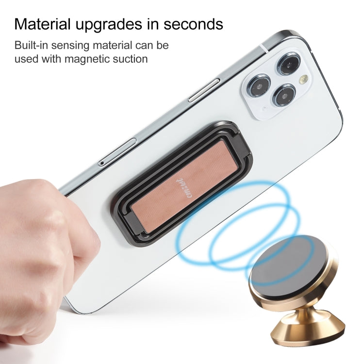 cmzwt CPS-028 Adjustable Folding Magnetic Mobile Phone Desktop Holder Bracket(Rose Gold) - Desktop Holder by PMC TechLife | Online Shopping South Africa | PMC TechLife