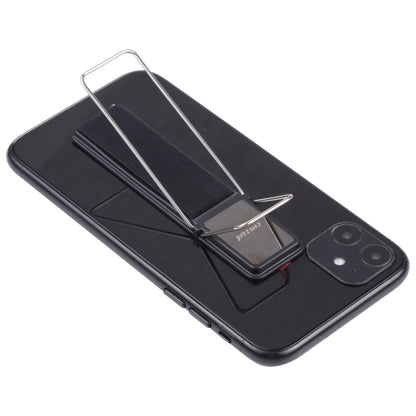 cmzwt CPS-030 Adjustable Folding Magnetic Mobile Phone Holder Bracket with Grip (Black) - Hand-Sticking Bracket by PMC Jewellery | Online Shopping South Africa | PMC Jewellery