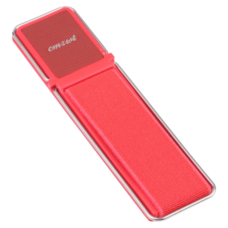 cmzwt CPS-030 Adjustable Folding Magnetic Mobile Phone Holder Bracket with Grip (Red) - Hand-Sticking Bracket by PMC TechLife | Online Shopping South Africa | PMC TechLife