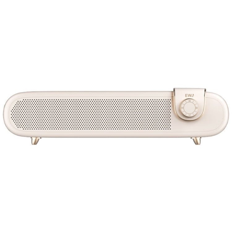 EWA L102 Classic Style Retro Bluetooth Wireless Speaker, Support TF/AUX(White) - Desktop Speaker by EWA | Online Shopping South Africa | PMC Jewellery | Buy Now Pay Later Mobicred