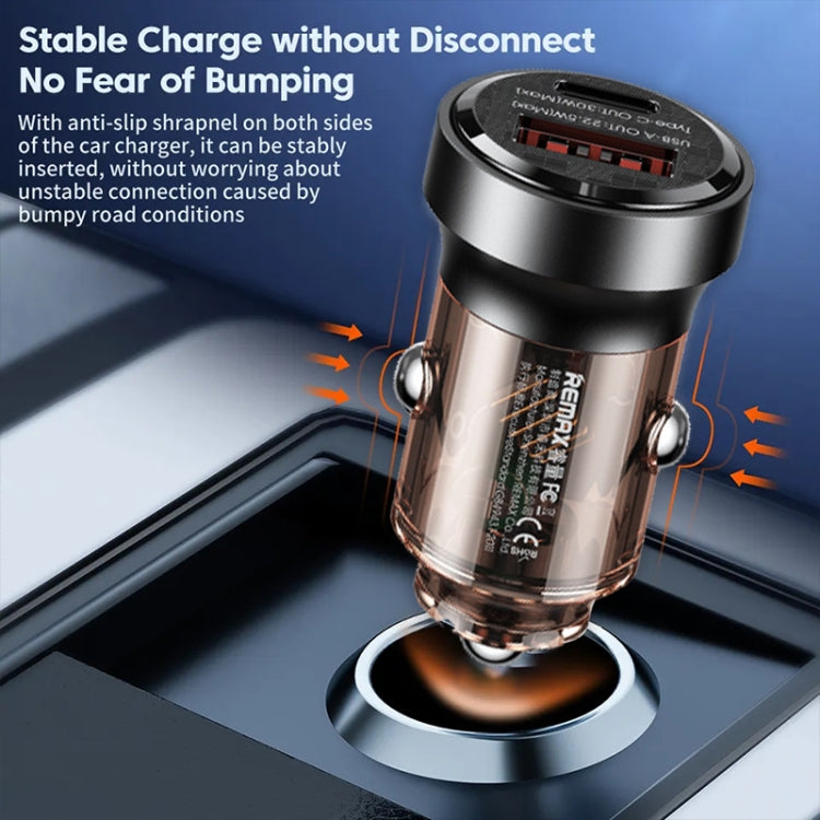 REMAX RCC338 Walking Series 2 in 1 Car 30W PD Fast Charger - Car Charger by REMAX | Online Shopping South Africa | PMC Jewellery