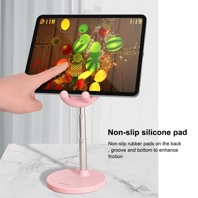 03247 Rabbit Retractable Phone Lazy Bracket Foldable Desktop Holder(White) - Desktop Holder by PMC TechLife | Online Shopping South Africa | PMC TechLife
