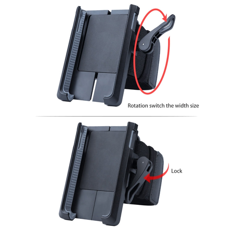 Elastic Wristband Hands Free Phone Holder(Black) - Hand-Sticking Bracket by PMC TechLife | Online Shopping South Africa | PMC TechLife