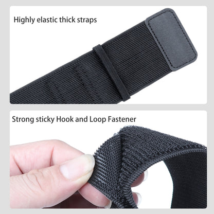 Elastic Wristband Hands Free Phone Holder, Wristband Length: 24cm (Black) - Hand-Sticking Bracket by PMC Jewellery | Online Shopping South Africa | PMC Jewellery