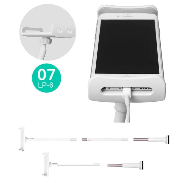 UBN-30 Classic Style Universal 360 Degrees Rotating Detachable Two-stage Lazy Bracket Mobile Phone / Tablet Desktop Bracket with Bilateral Pull Chuck (Black) - free shipping - PMC TechLife - Order now!