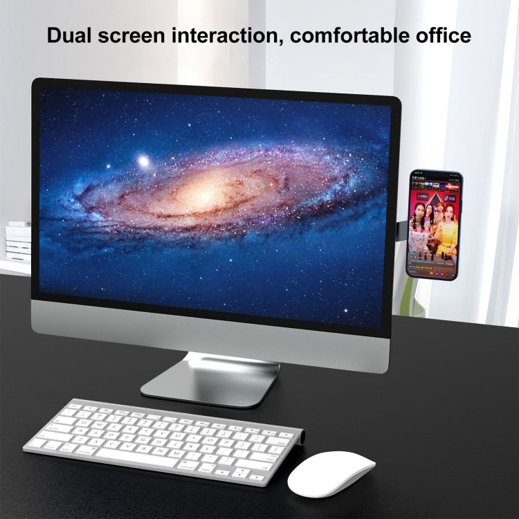 T617 Multi-function Laptop Folding Magnetic Expanded Metal Bracket (Grey) - Hand-Sticking Bracket by PMC TechLife | Online Shopping South Africa | PMC TechLife