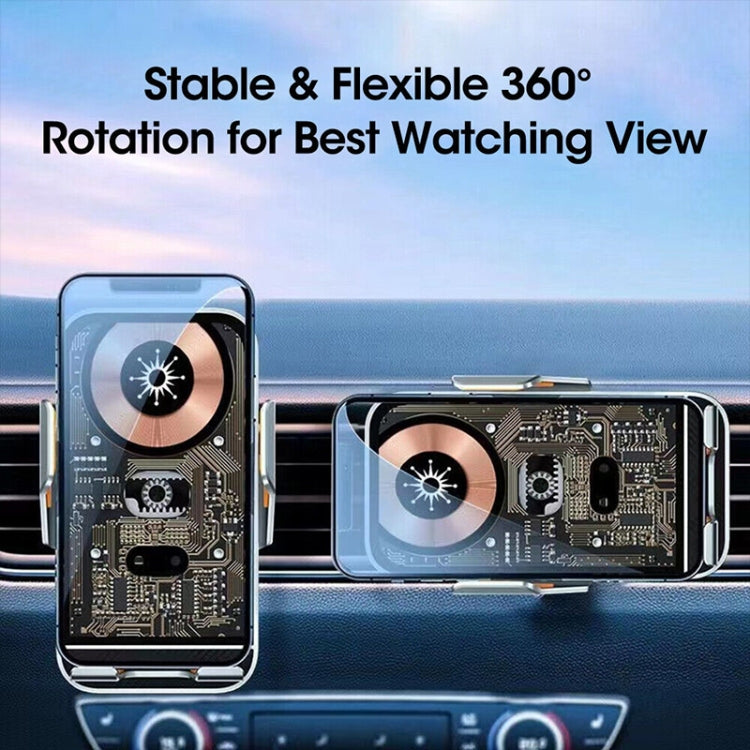 WK WP-U204 15W Vanguard Series Extraordinary Wireless Charging Car Holder - free shipping - PMC TechLife - Order now!