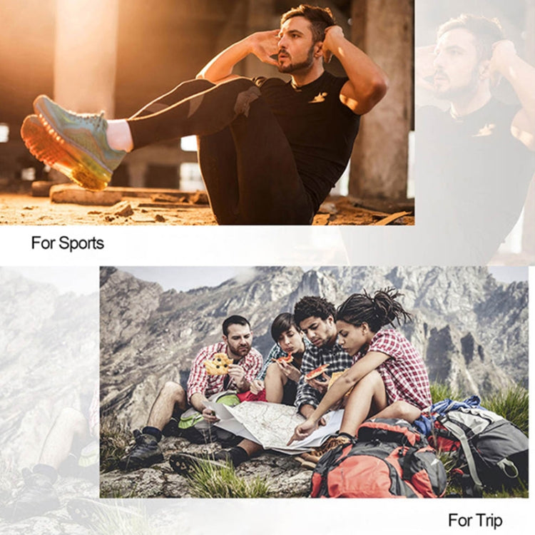 BT209 Outdoor Portable Ultra-thin Mini Wireless Bluetooth Speaker, Support TF Card & Hands-free Calling (Black) - Mini Speaker by PMC TechLife | Online Shopping South Africa | PMC TechLife