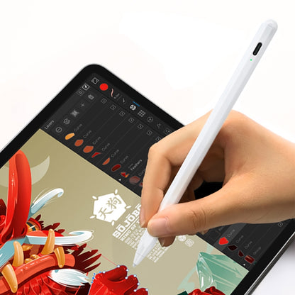 JOYROOM JR-K12 Zhen Miao Series Automatic Dual-mode Capacitive Stylus Pen (White) - Stylus Pen by JOYROOM | Online Shopping South Africa | PMC Jewellery | Buy Now Pay Later Mobicred