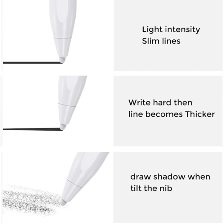 JOYROOM JR-K12 Zhen Miao Series Automatic Dual-mode Capacitive Stylus Pen (White) - Stylus Pen by JOYROOM | Online Shopping South Africa | PMC Jewellery