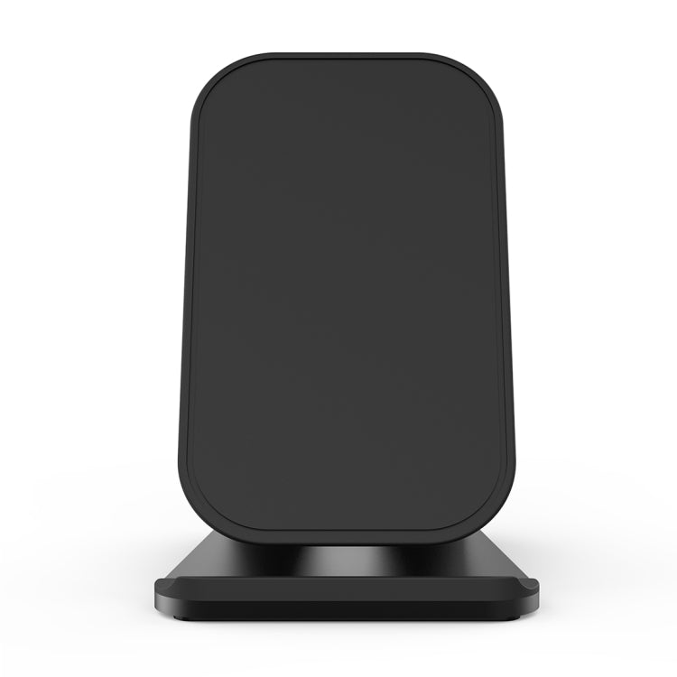 HAMTOD M5 15W Intelligent Dual Coil Design Qi Standard Holder Wireless Charger with Indicator Light, Support Fast Charging(Black) - Wireless Charger by HAMTOD | Online Shopping South Africa | PMC TechLife | Buy Now Pay Later Mobicred