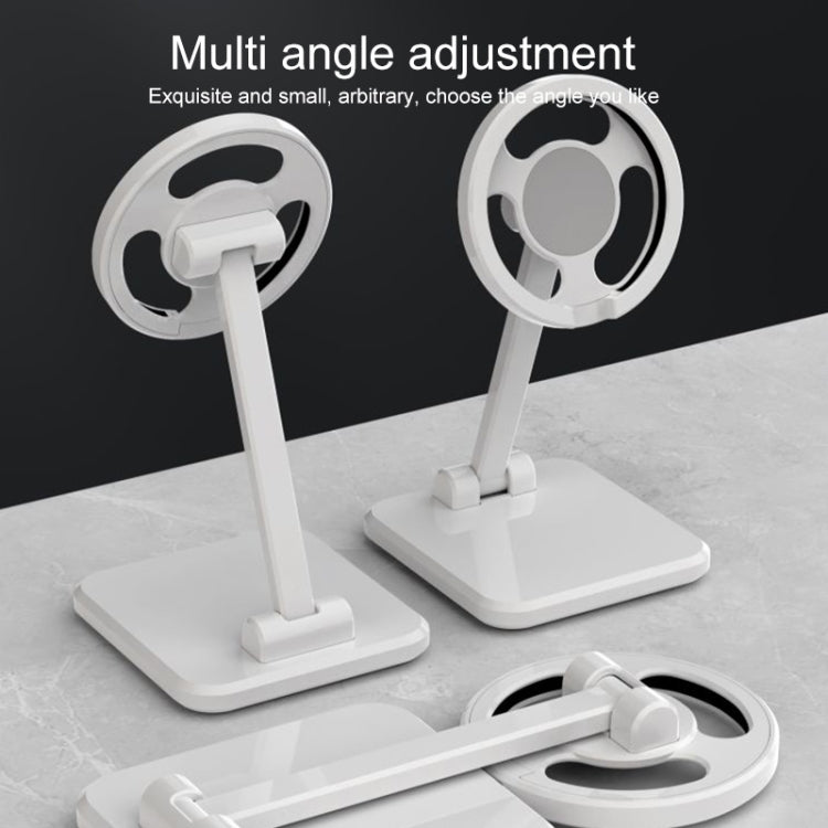 F8 Foldable Magnetic 360-degree Rotating Bracket for MagSafe Magnetic Wireless Charger (Pink) - Desktop Holder by PMC TechLife | Online Shopping South Africa | PMC TechLife