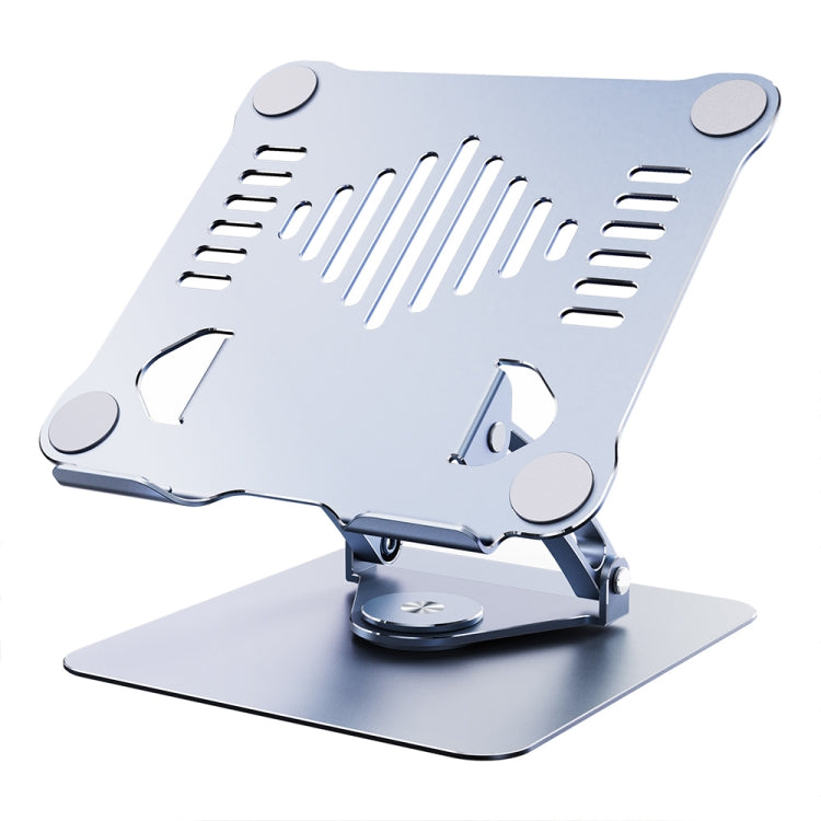R-JUST HZ39 Triangular Swivel Lift Laptop Stand (Grey) - free shipping - PMC TechLife - Order now!