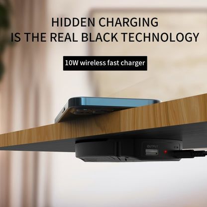 T16 10W Long-distance Air-tight Magnetic Wireless Charger for Desktops Within 30mm Thickness - Wireless Charger by PMC Jewellery | Online Shopping South Africa | PMC Jewellery