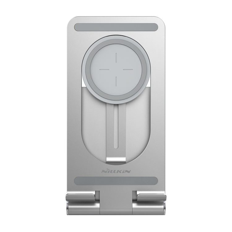 NILLKIN PowerHold Tablet Wireless Charging Stand (Silver) - free shipping - PMC TechLife - Order now!