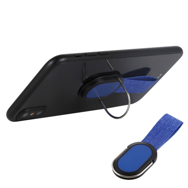 CPS-016 Universal Finger Strap Grip Self Holder Mobile Phone Stand(Blue) - Ring Holder by PMC TechLife | Online Shopping South Africa | PMC TechLife