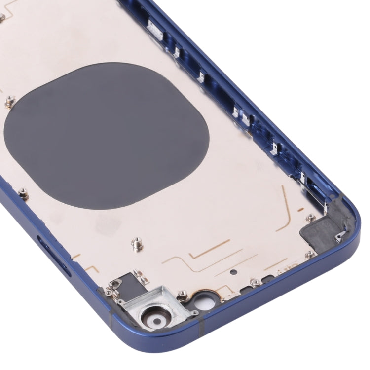 Back Housing Cover with Appearance Imitation of iP13 for iPhone XR(Blue) - Back Cover by PMC TechLife | Online Shopping South Africa | PMC TechLife | Buy Now Pay Later Mobicred