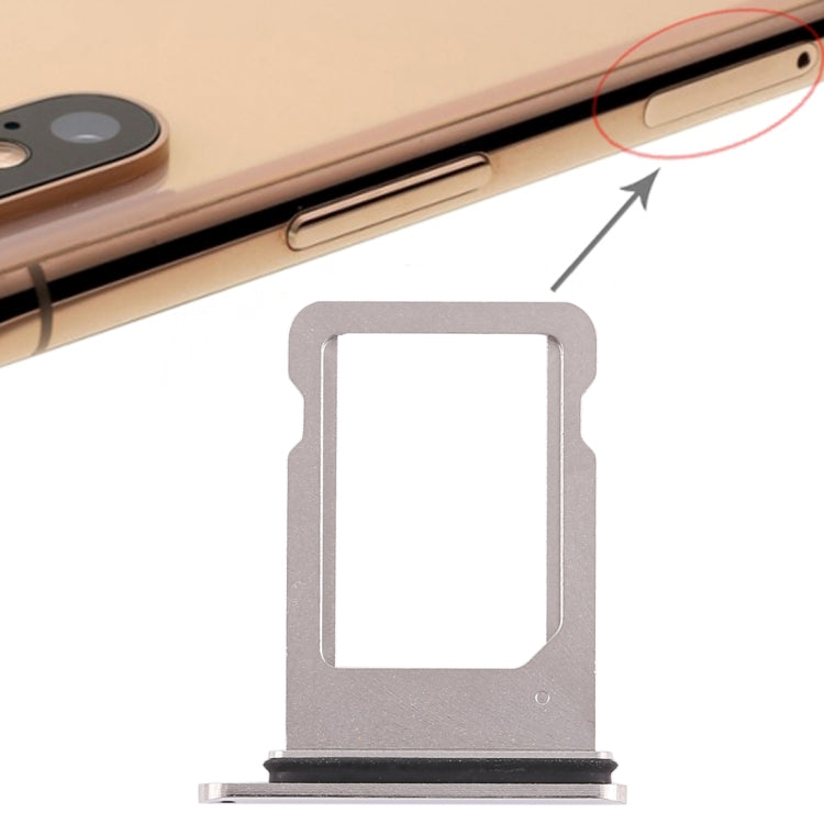 SIM Card Tray for iPhone XS (Single SIM Card)(White) - free shipping - PMC TechLife - Order now!