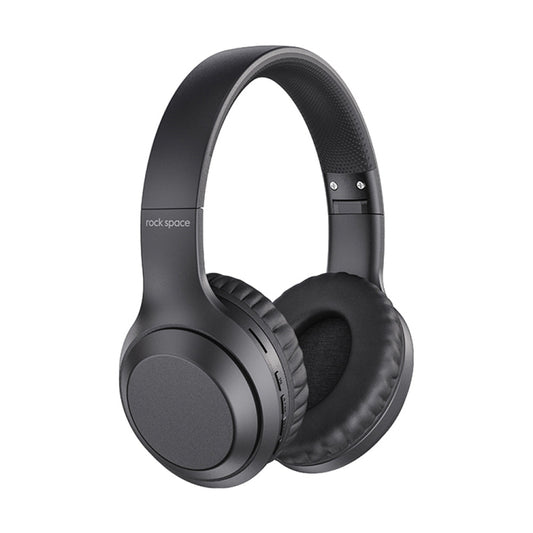 ROCK Space O2 HiFi Bluetooth 5.0 Wireless Headset with Mic, Support TF Card(Black) - Headset & Headphone by ROCK | Online Shopping South Africa | PMC Jewellery