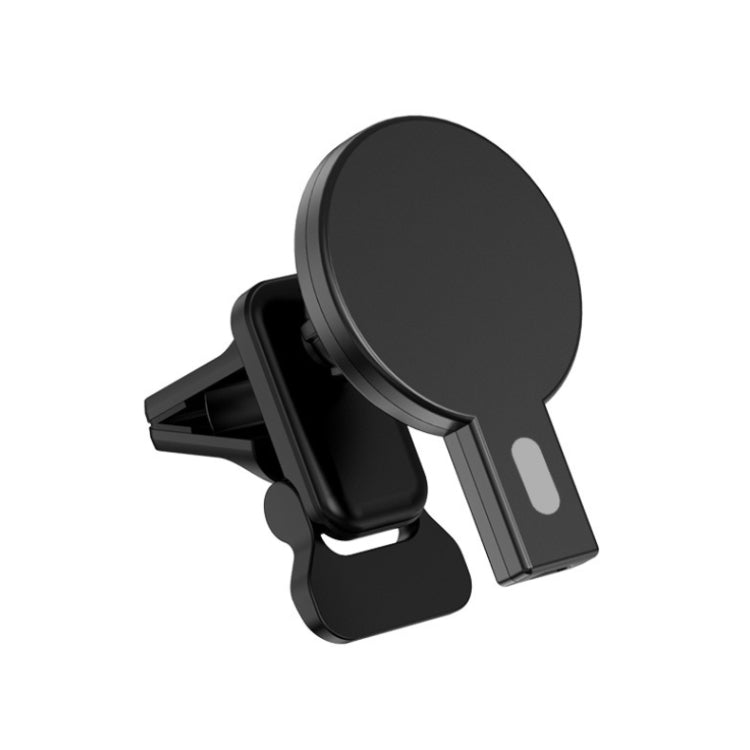K07 15W Max Output Magnetic Car Air Outlet Bracket Wireless Charger(Black) - Wireless Charger Holders by PMC TechLife | Online Shopping South Africa | PMC TechLife