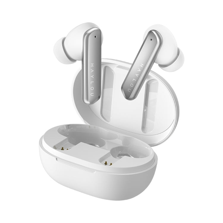 Original Xiaomi Youpin Haylou W1 Bluetooth 5.2 TWS True Wireless Bluetooth Earphone(White) - TWS Earphone by Xiaomi | Online Shopping South Africa | PMC Jewellery