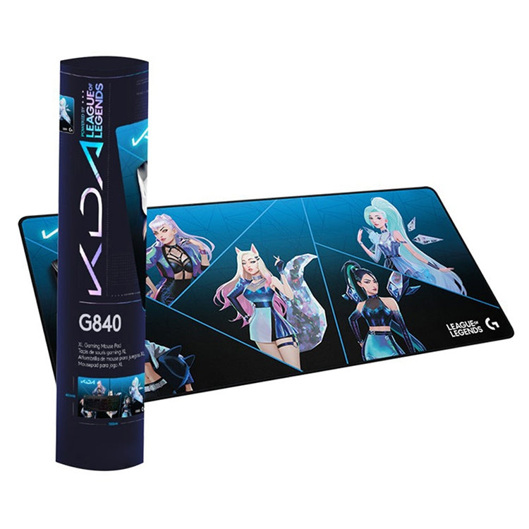 Logitech G840 KDA Gaming Keyboard Mouse Pad Table Mat, Size: 900x400x3mm - Mouse Pads by Logitech | Online Shopping South Africa | PMC Jewellery | Buy Now Pay Later Mobicred