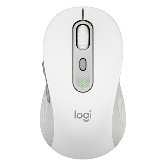 Logitech M750 2000DPI 2.4GHz Wireless Bluetooth Dual Mode Mouse (White) - Wireless Mice by Logitech | Online Shopping South Africa | PMC Jewellery