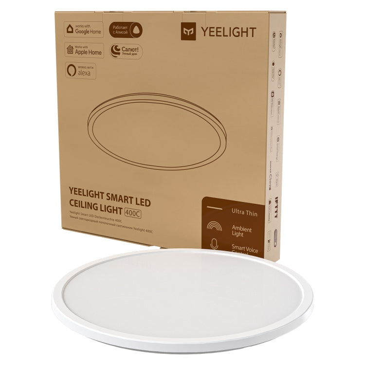 Yeelight Ultrathin Smart LED Ceiling Light, Diameter: 23.5cm - Hanging Light by Yeelight | Online Shopping South Africa | PMC Jewellery