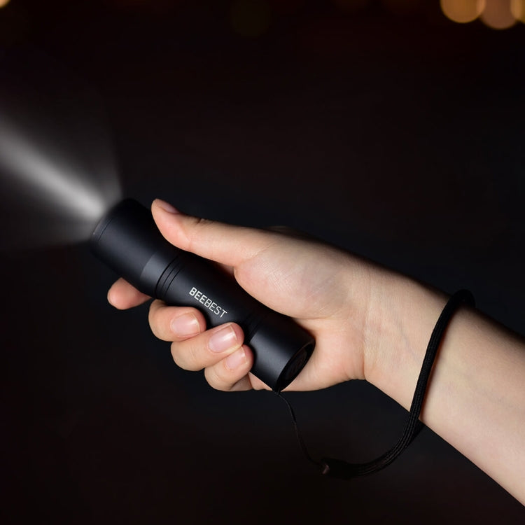 Original Xiaomi Youpin BEEBEST Portable Flashlight���Support Three-gear Mode(Black) - free shipping - PMC TechLife - Order now!